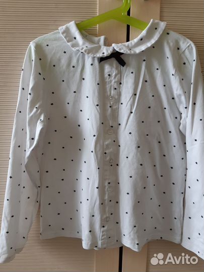 Блузки 4 шт. для девочки школьные