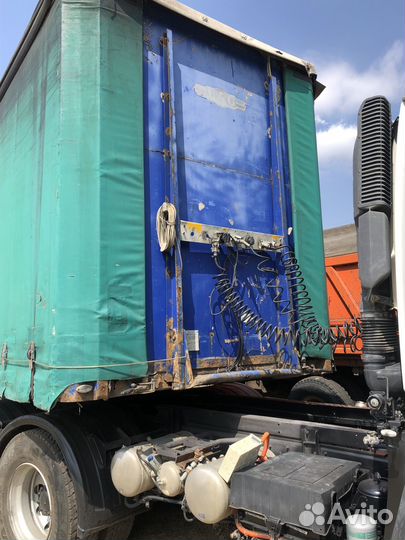 Надстройка полуприцепа штора