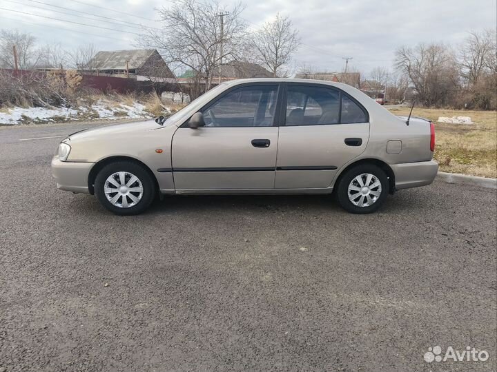 Hyundai Accent 1.5 AT, 2008, 258 500 км