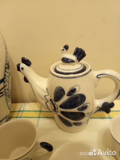 Посуда СССР гжель