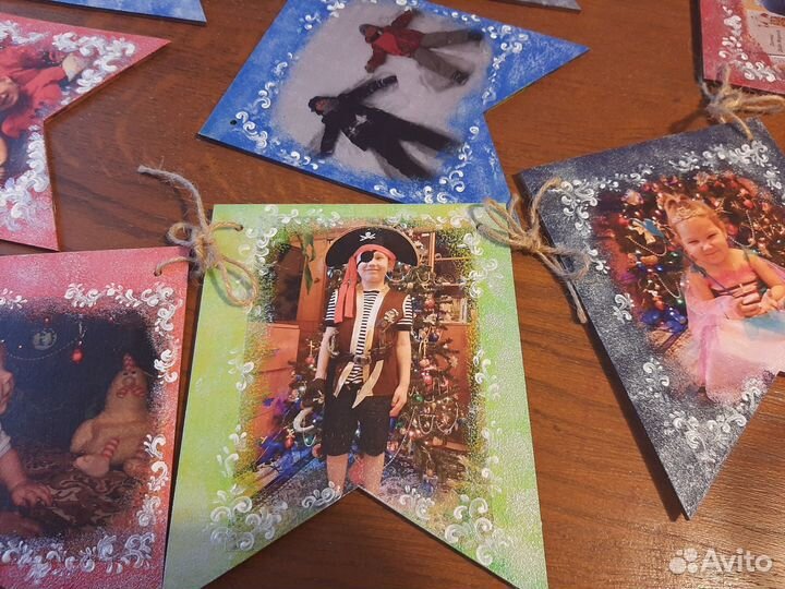 Новогодние флажки