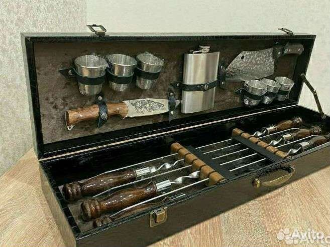 Шампура подарочный набор для шашлыка