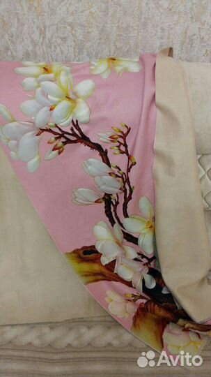 Палантин и шапочка