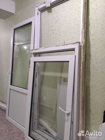 Пластиковое окно б/у