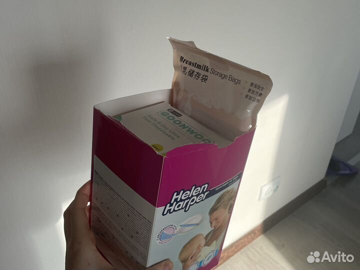 Прокладки для груди/пакеты для молока