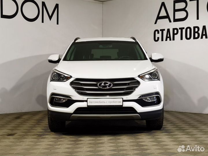 Hyundai Santa Fe 2.4 AT, 2018, 118 000 км