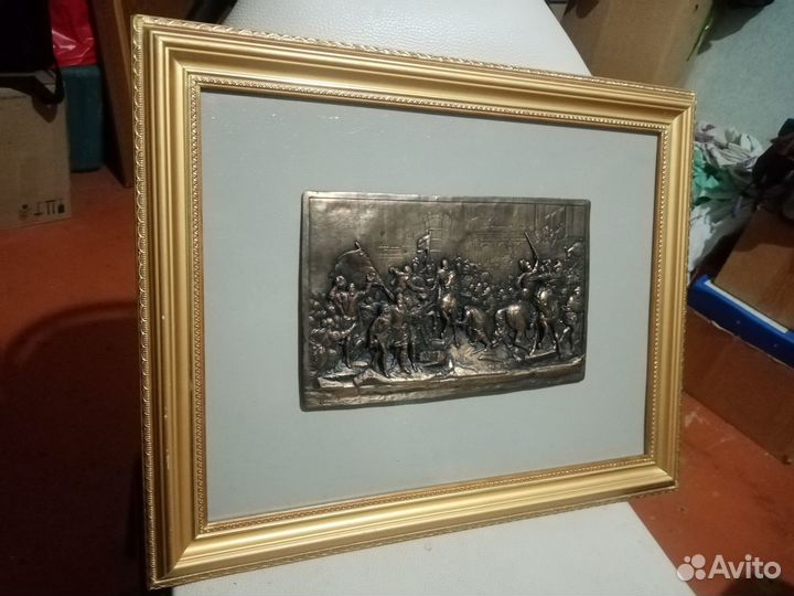 Битва В париже, металло-гальвано пластика