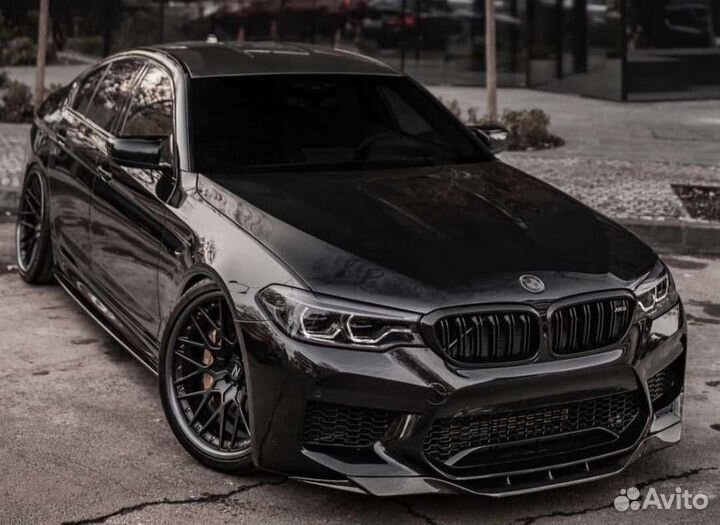 Сплиттер BMW F90 M5 карбон, RKP carbon