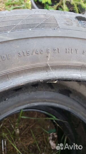 Continental ContiSportContact 275/45 R21 и 315/40 R21