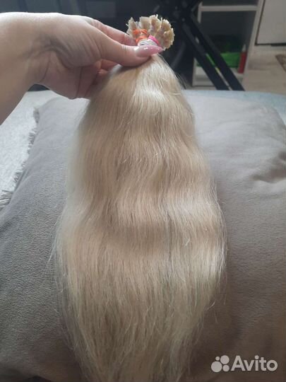 Волосы блонд 38- 40см