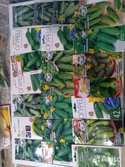 Новые семена в упаковке