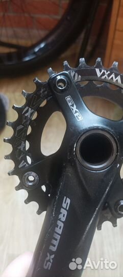 Шатуны sram X.5 GXP 175 мм 32T/22T 104BSD