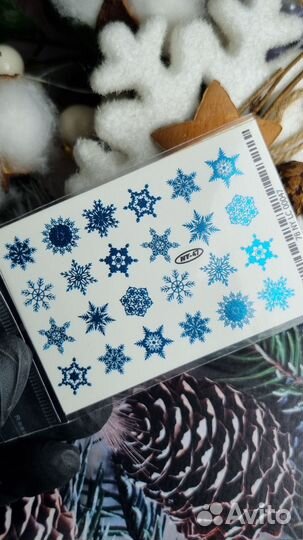 Слайдеры для ногтей (зима 13)