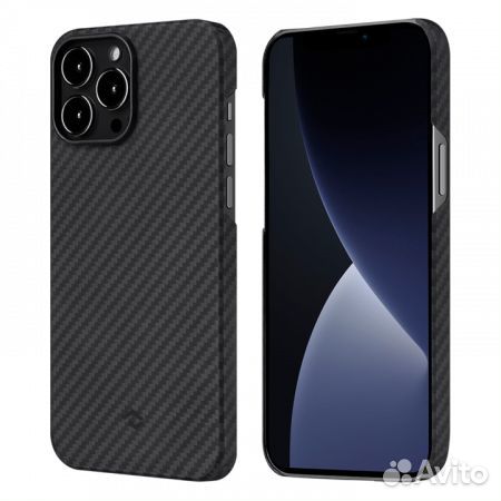 Pitaka MagEZ Case2 Apple iPhone 13 Pro чёрно-серый