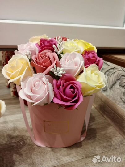 Мыльные розы, букеты, подарки, 8 марта