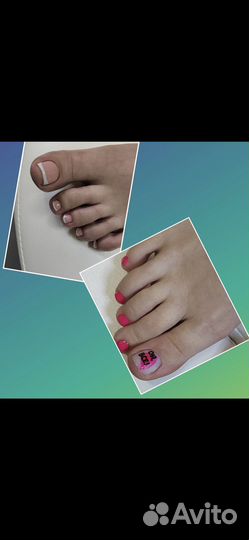 Маникюр, педикюр, наращивание ногтей