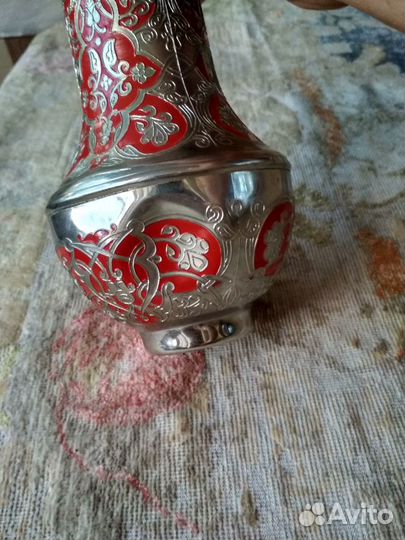 Ваза металлическая СССР торг