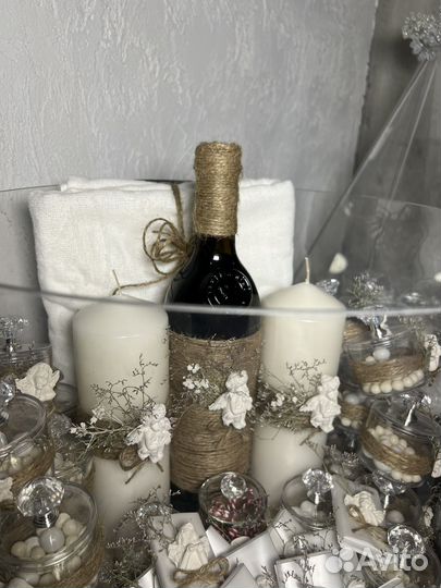 Набор на крещение крестины таросик