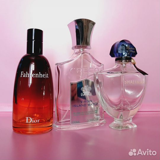 Пустые флаконы от парфюма