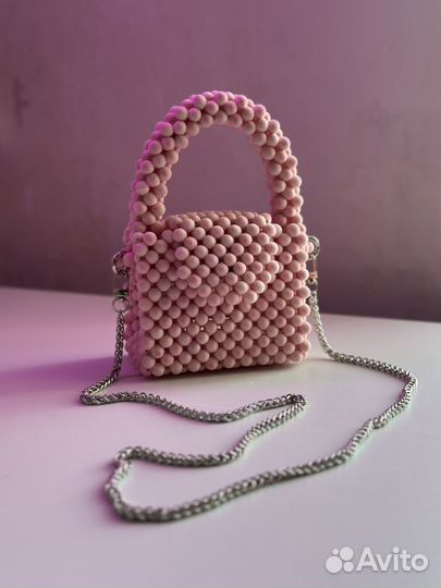Сумка из бусин ручной работы