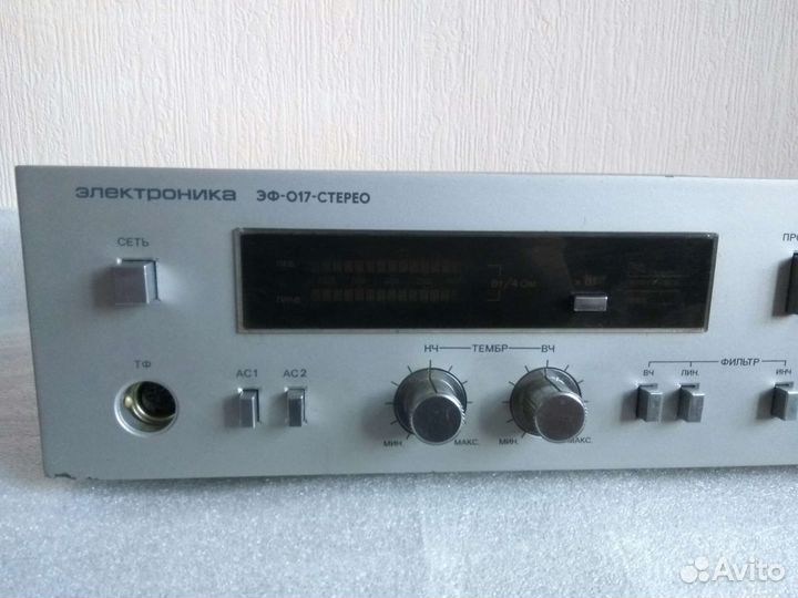 Усилитель Электроника эф-017стерео