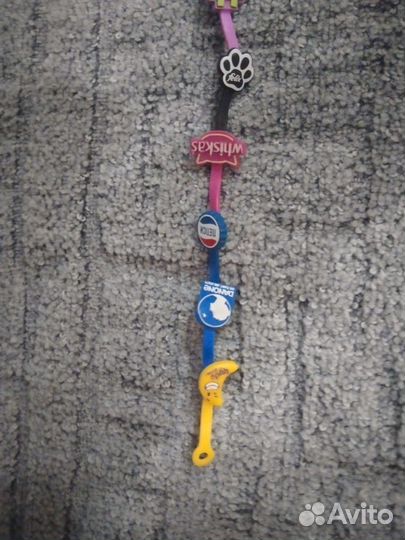 Игрушки скрепыши 4,5 метра (100+ шт)