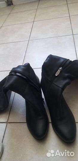 Сапоги женские натуральная кожа