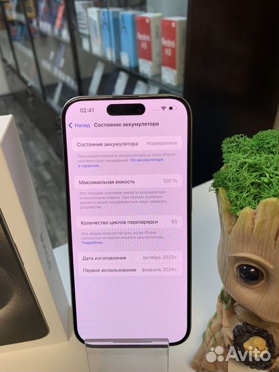 iPhone 15 Pro, 128 ГБ