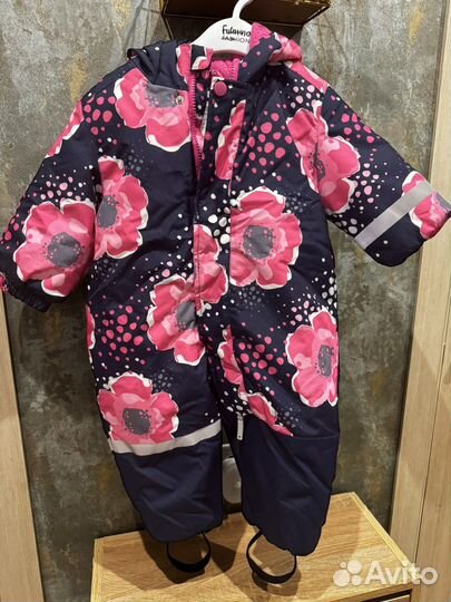 Зимний комбинезон для девочки/ 80 размер