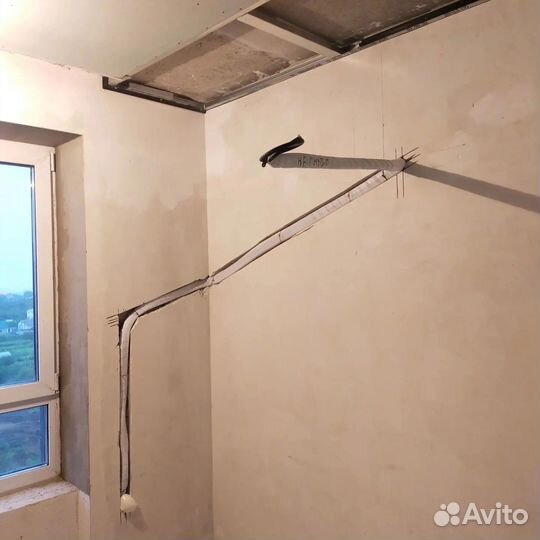 Закладка трассы кондиционера