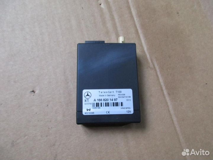 Вебаста w166 ML-class 642.826 2013