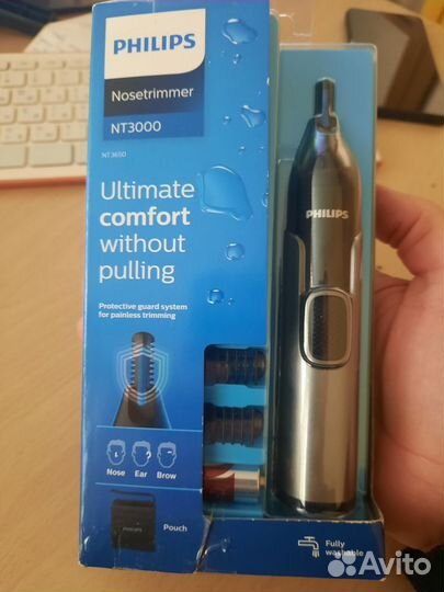Триммер для носа, ушей и бровей Philips NT 3000