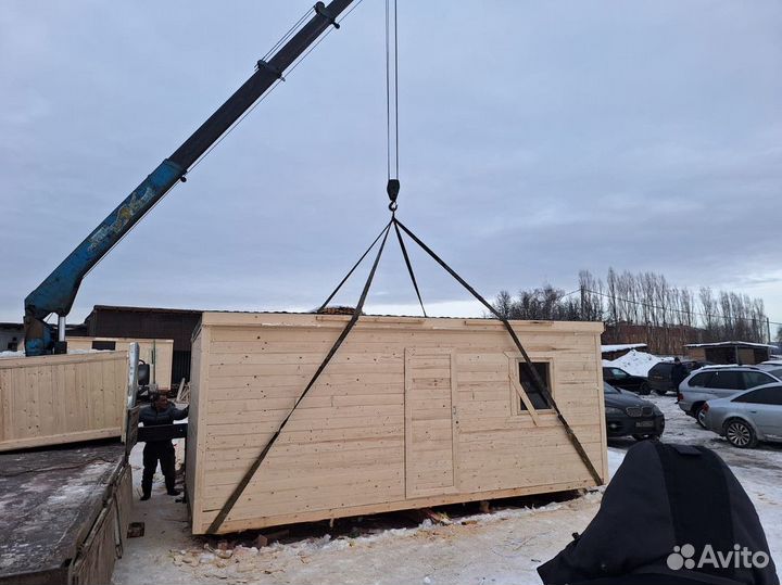 Бытовка и хозблок с доставкой и монтажом