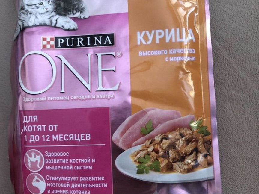 Purina one для котят