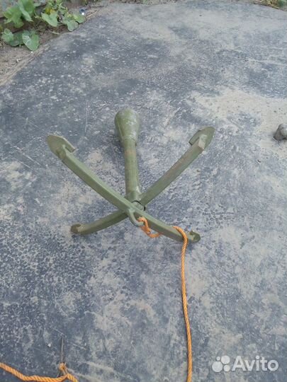 Якорь лодочный