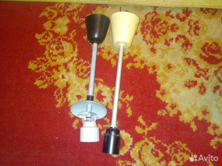Подвесные патроны для люстр и лампочек СССР