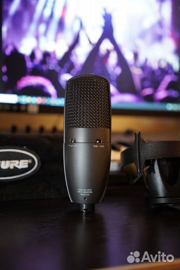 Конденсаторный микрофон shure SM27