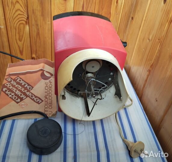 Электрическая прялка для шерсти