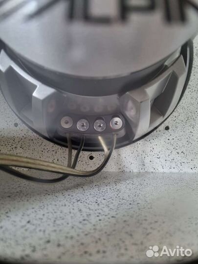 Сабвуфер Alpine swr 1242d