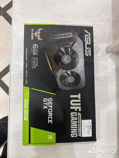 Видеокарта gtx 1660 super 6gb