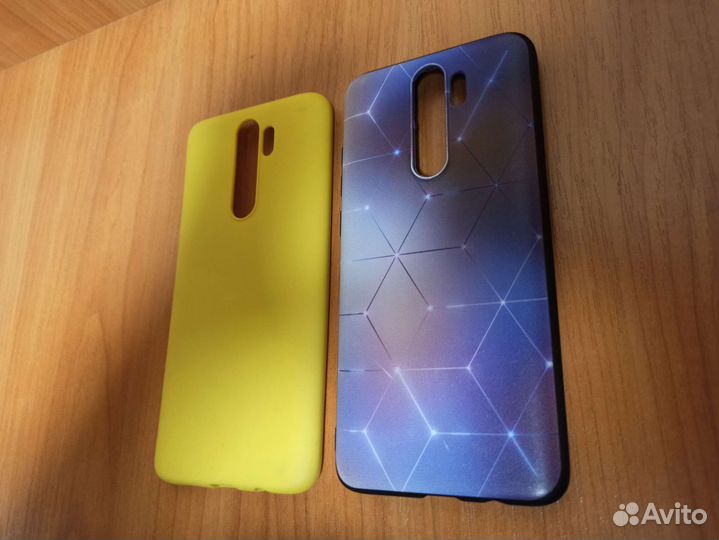 2 чехла xiaomi redmi note 8 pro
