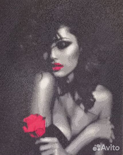 Алмазная мозаика из страз