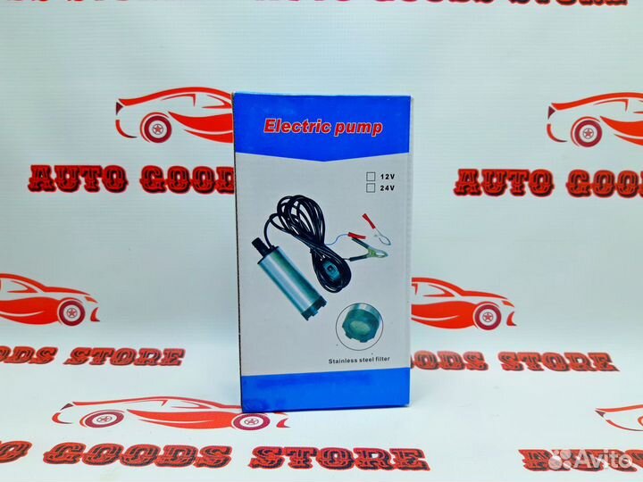 Погружной насос перекачки топлива d38 мм