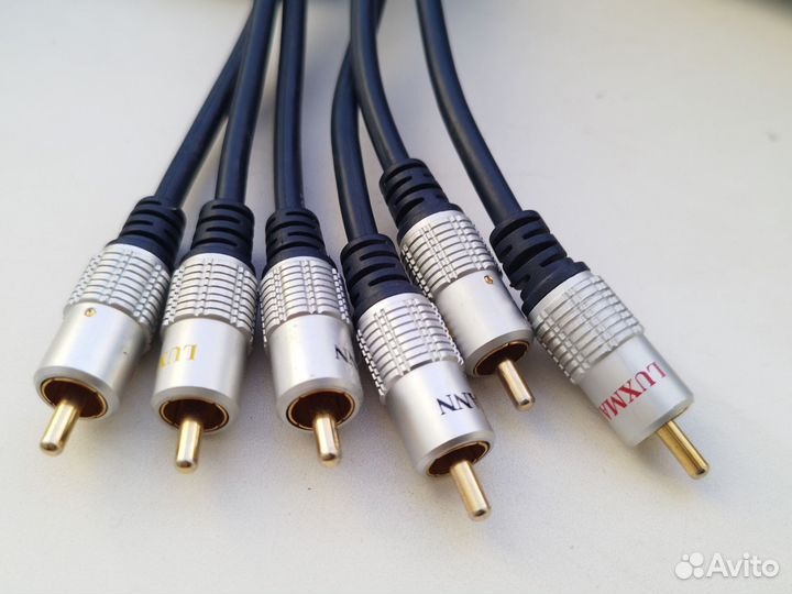 Кабель audio-audio, или видео luxmann, длина 10 М
