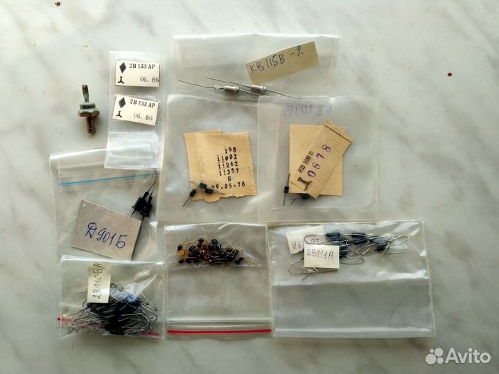 Полупроводниковые диоды, транзисторы