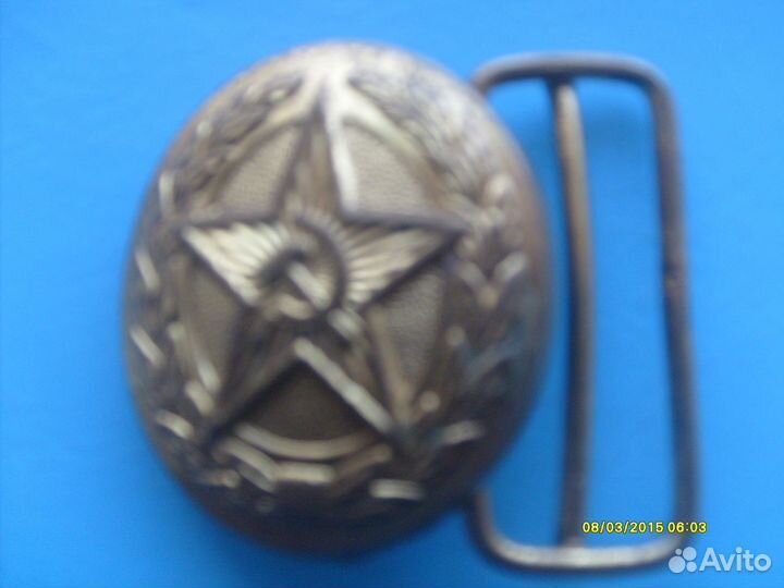 Пряжка парадного ремня