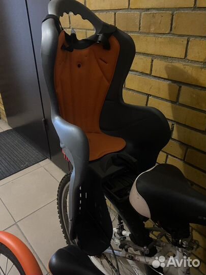 Детское велокресло на багажник