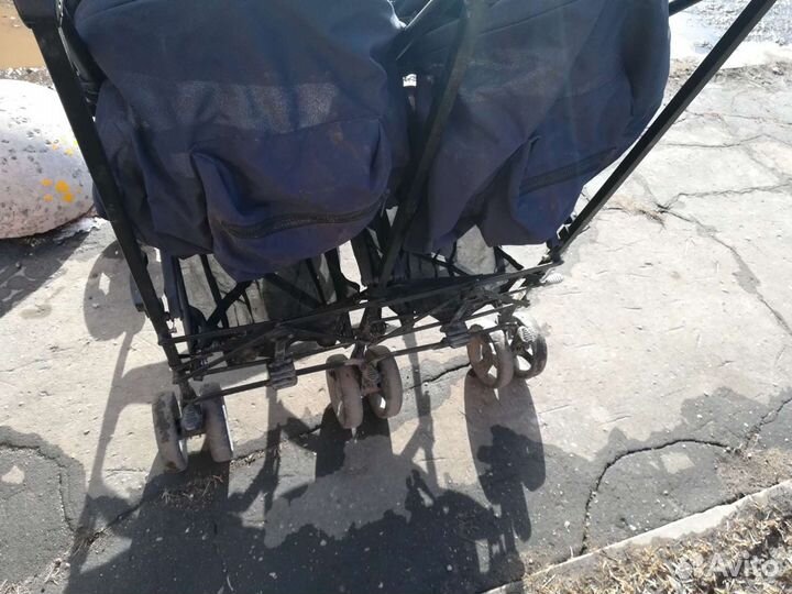 Коляска для двойни прогулочная
