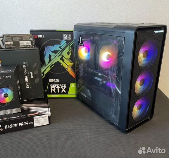 Игровой пк i7\RTX3060\32GB\512SSD