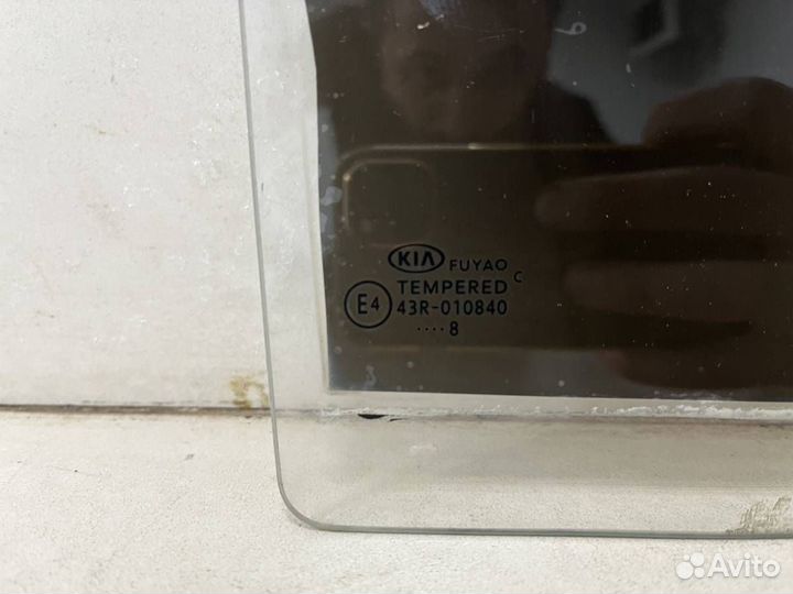 Стекло двери задней правой форточка Kia Rio X-Line